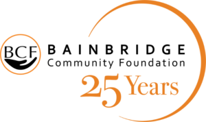 Bainbridge Community Foundation 25 Years Logo